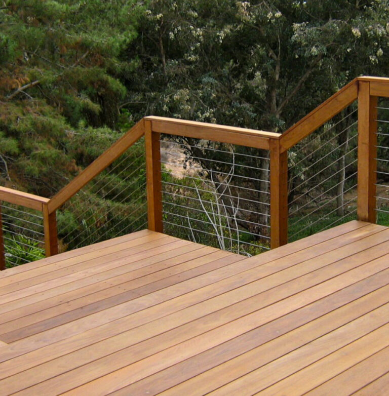 rustic modern railings